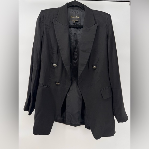 Massimo Dutti Black Blazer Portugal - Picture 5 of 12